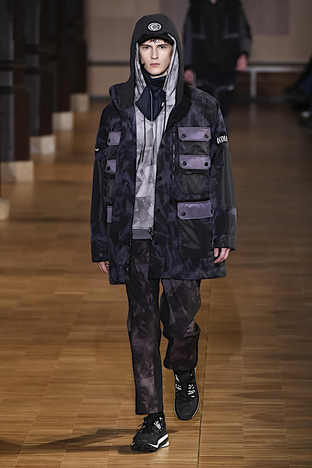 Fashion Week Paris Fall/Winter 2020 look 45 from the White Mountaineering collection menswear