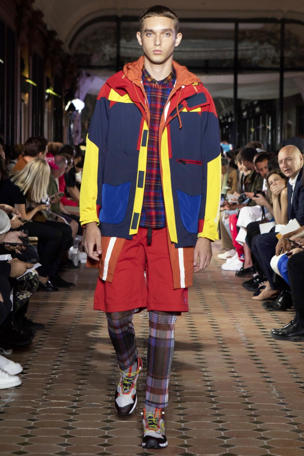 Fashion Week Paris Spring/Summer 2019 look 3 from the White Mountaineering collection menswear