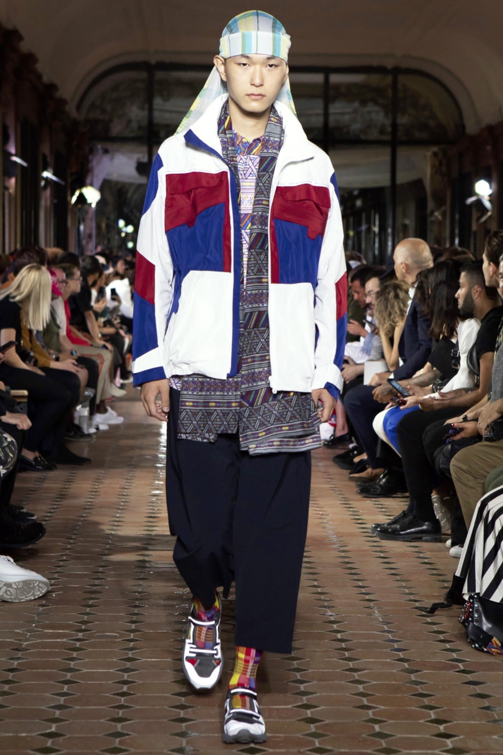 Fashion Week Paris Spring/Summer 2019 look 14 de la collection White Mountaineering menswear