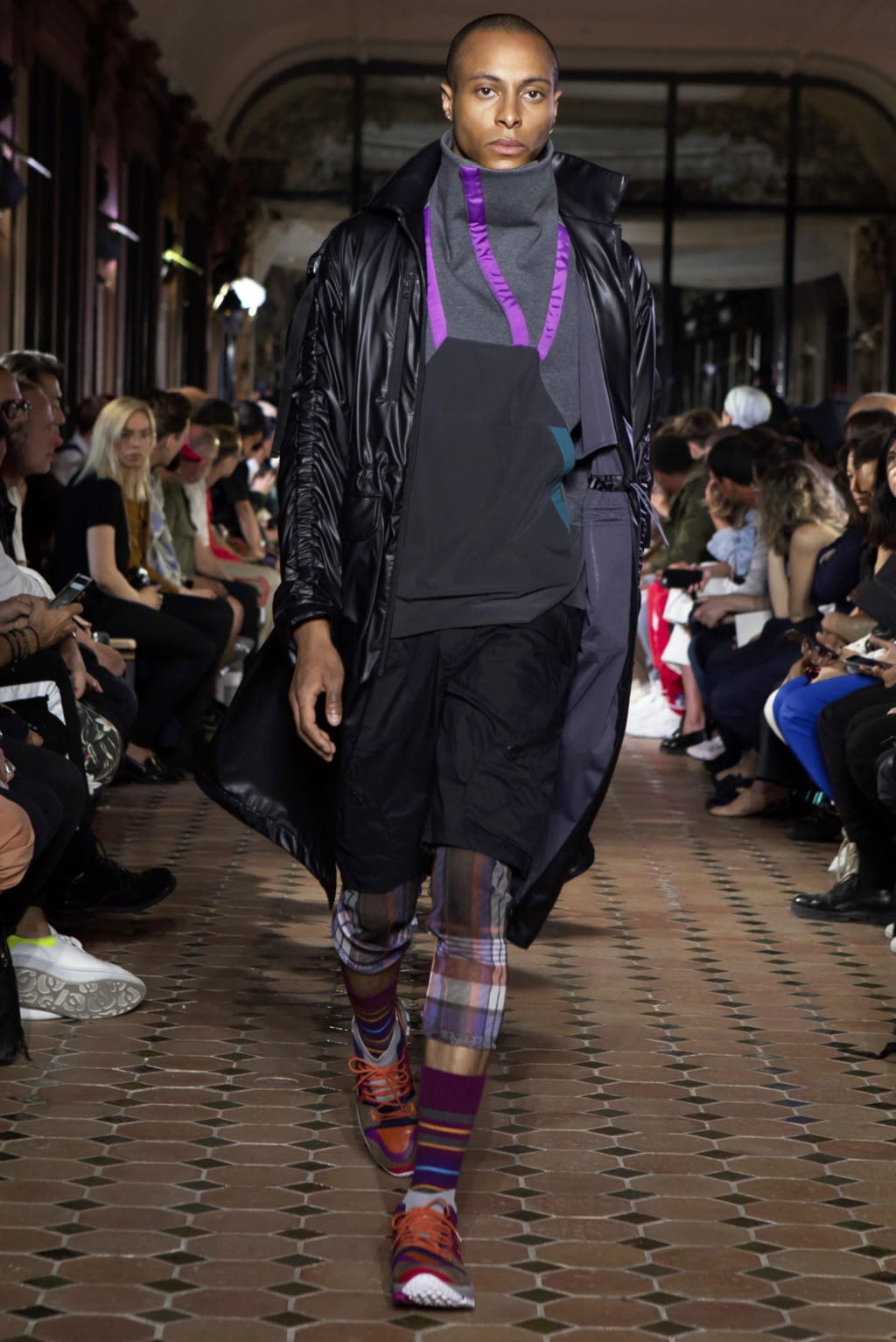 Fashion Week Paris Spring/Summer 2019 look 27 from the White Mountaineering collection menswear