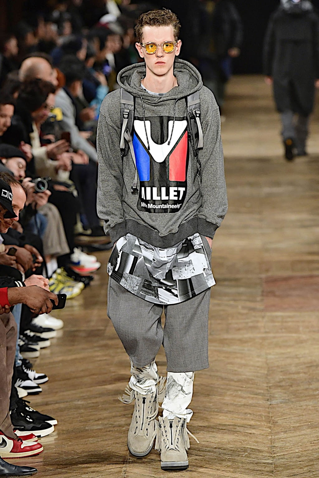 Fashion Week Paris Fall/Winter 2019 look 10 from the White Mountaineering collection menswear