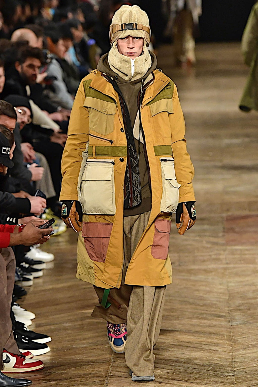 Fashion Week Paris Fall/Winter 2019 look 30 from the White Mountaineering collection 男装