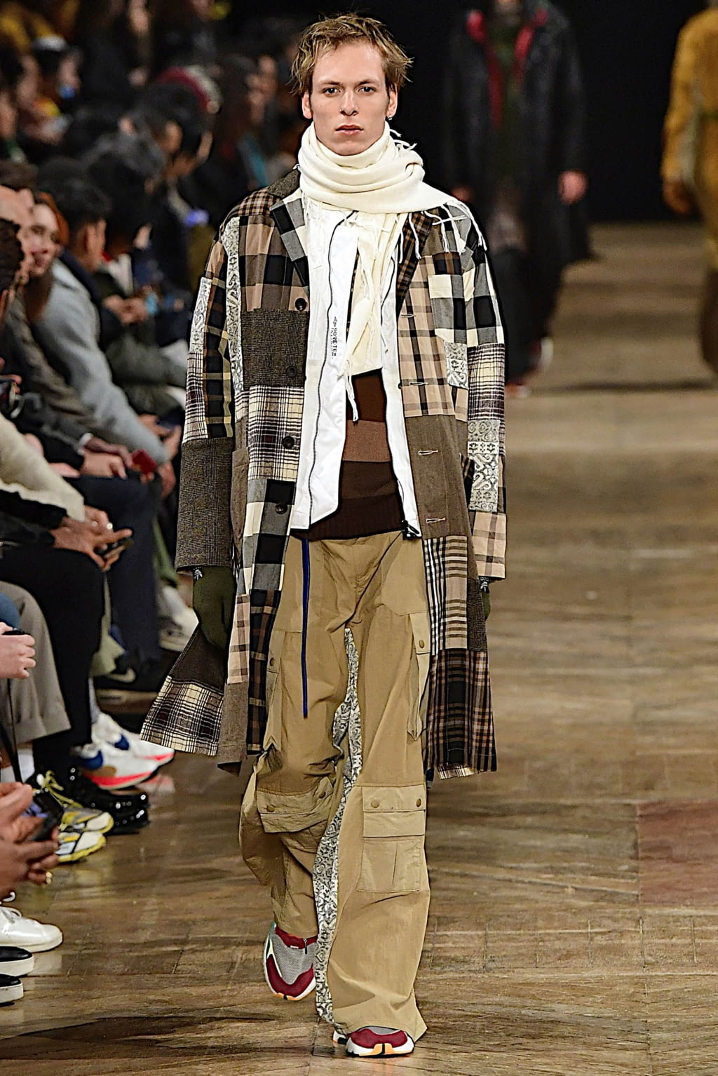 Fashion Week Paris Fall/Winter 2019 look 31 from the White Mountaineering collection 男装