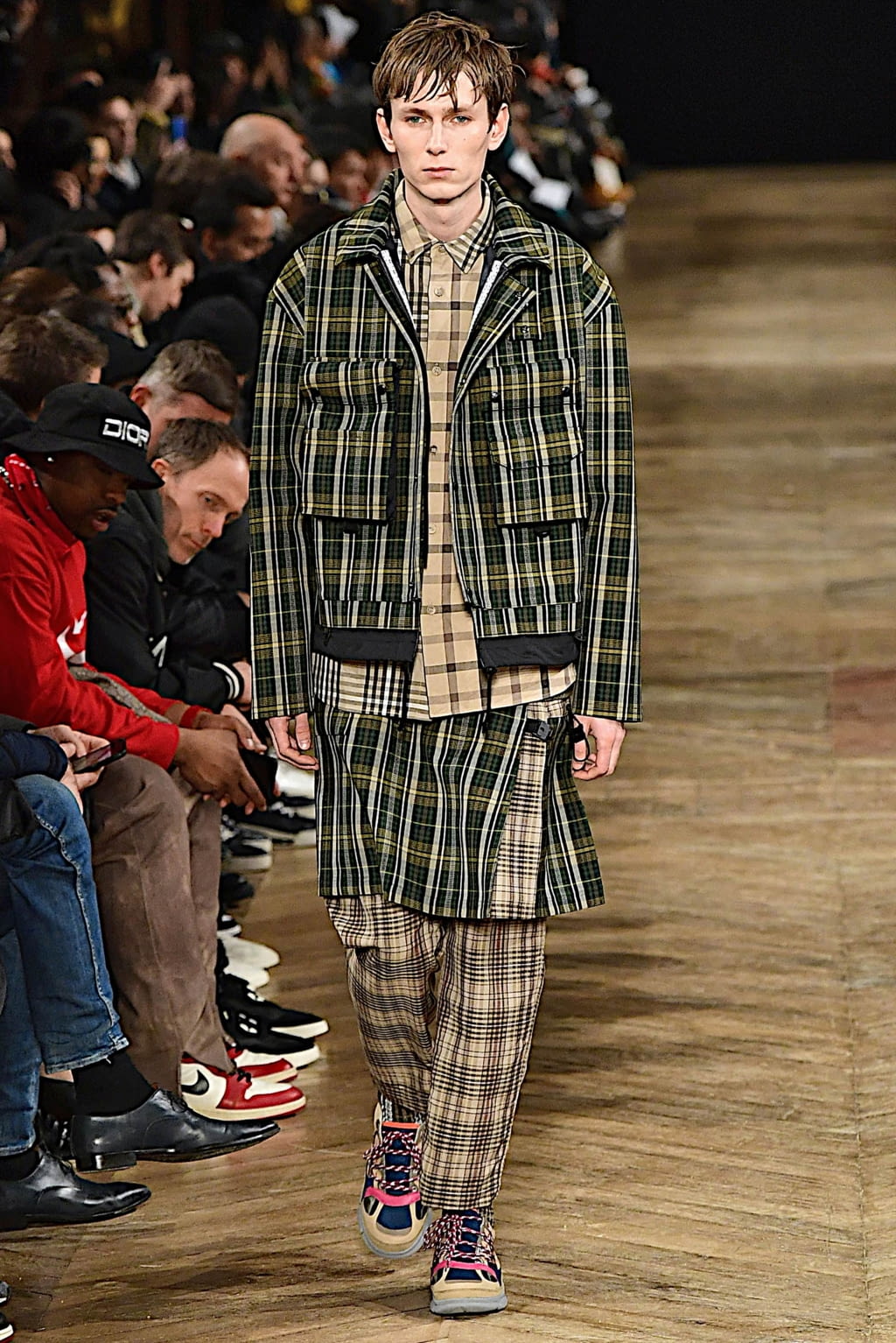 Fashion Week Paris Fall/Winter 2019 look 37 from the White Mountaineering collection menswear