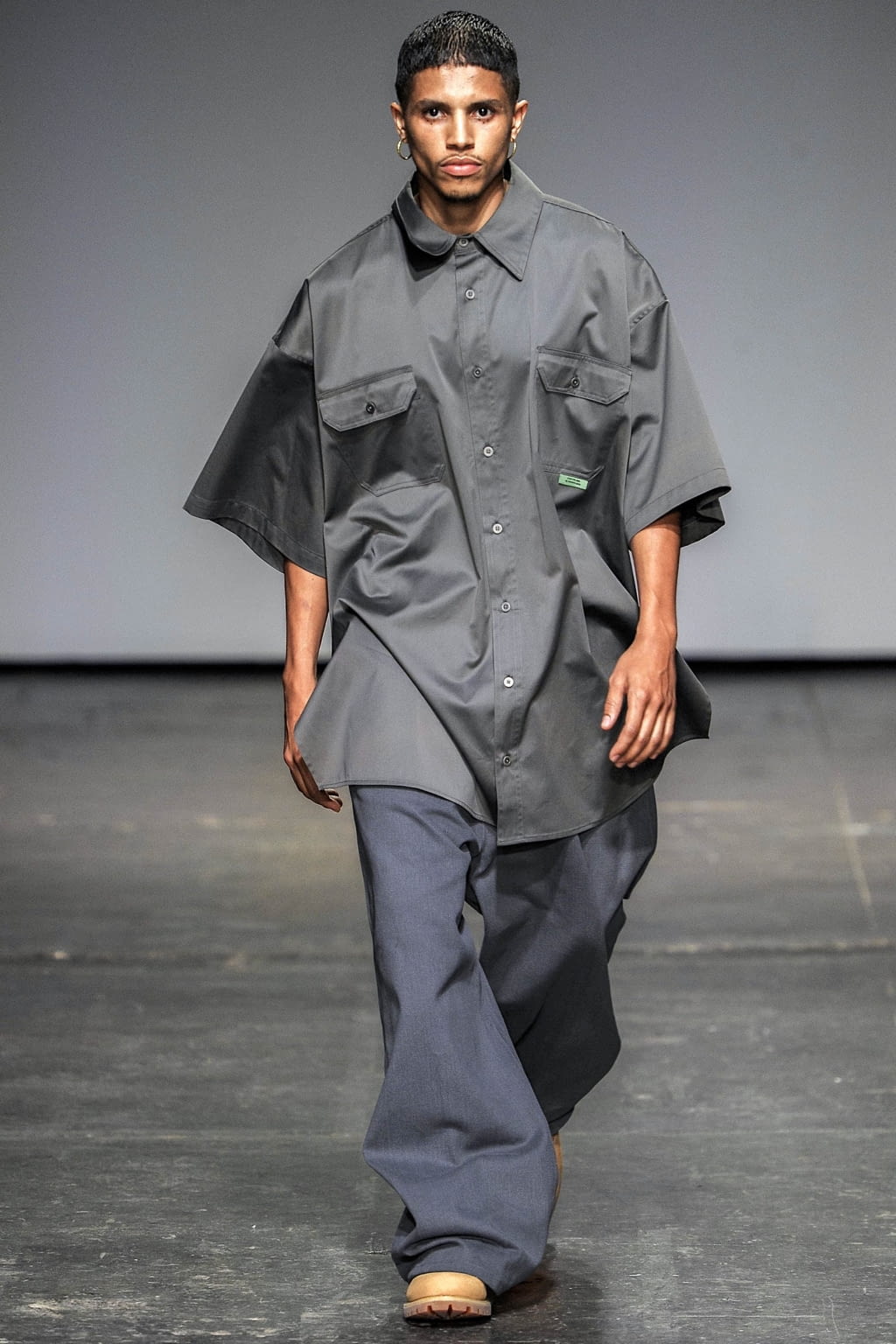 Fashion Week New York Spring/Summer 2019 look 6 de la collection Willy Chavarria menswear