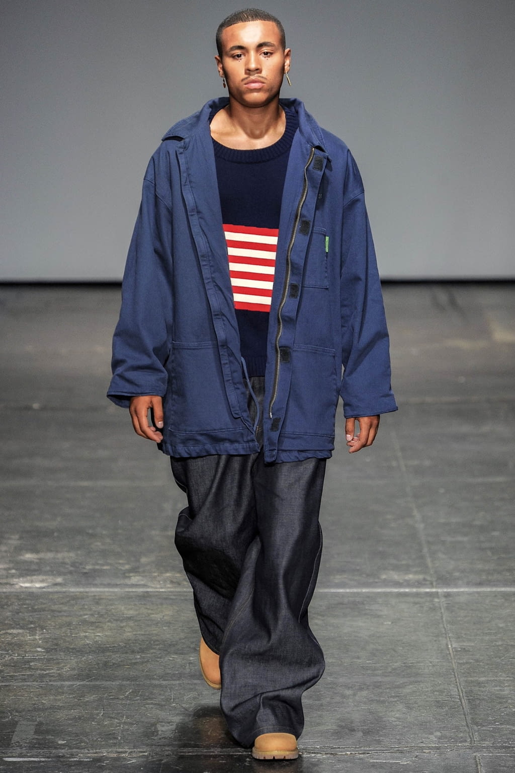 Fashion Week New York Spring/Summer 2019 look 13 de la collection Willy Chavarria menswear
