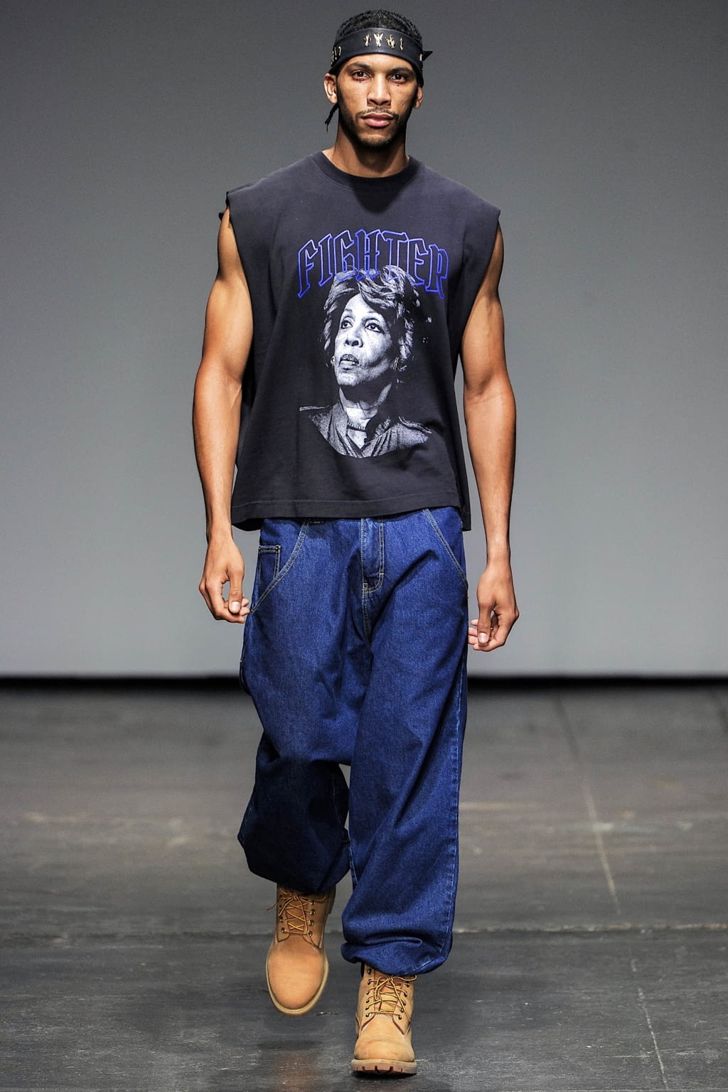 Fashion Week New York Spring/Summer 2019 look 14 from the Willy Chavarria collection menswear