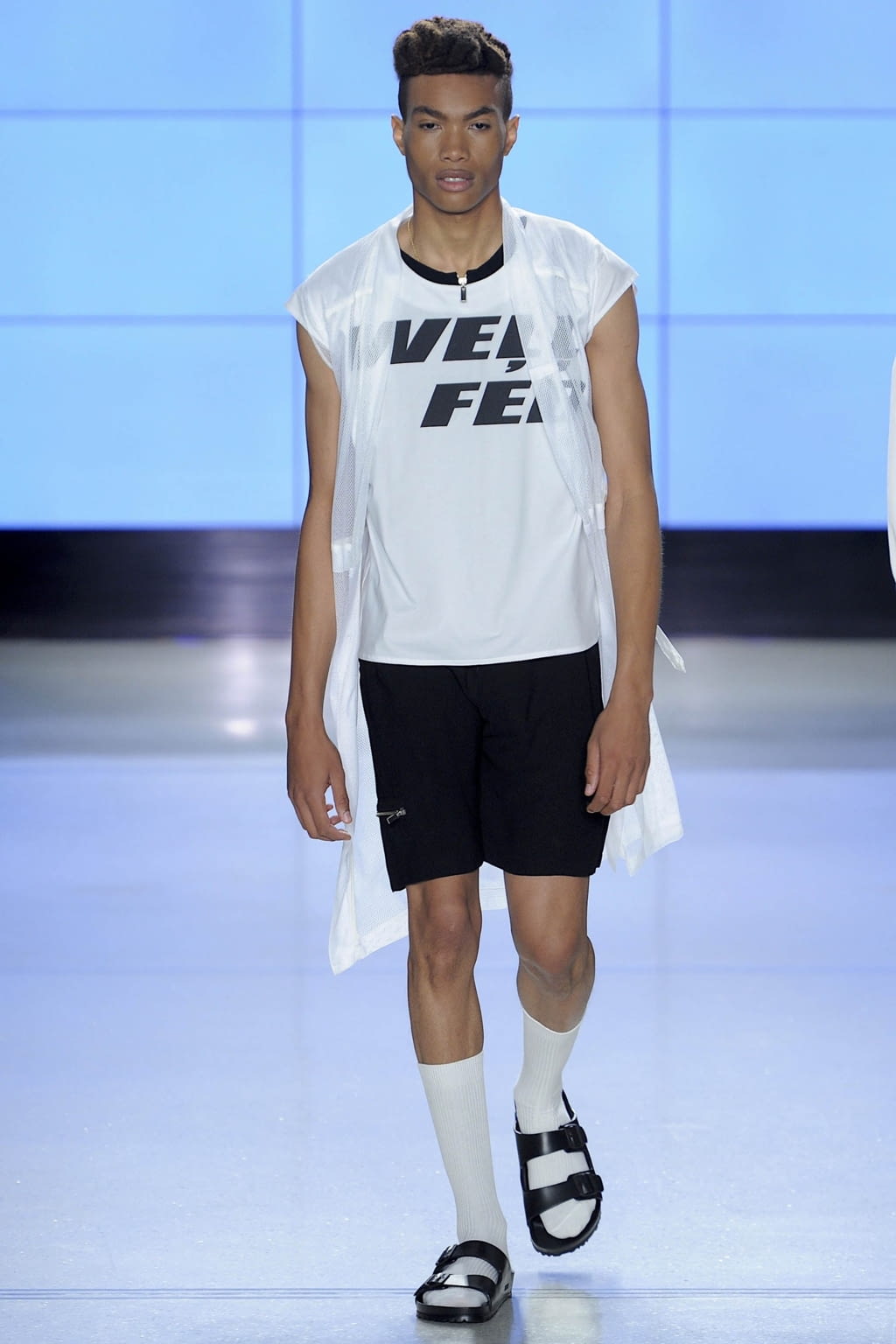 Fashion Week New York Spring/Summer 2019 look 3 from the Wood House collection menswear