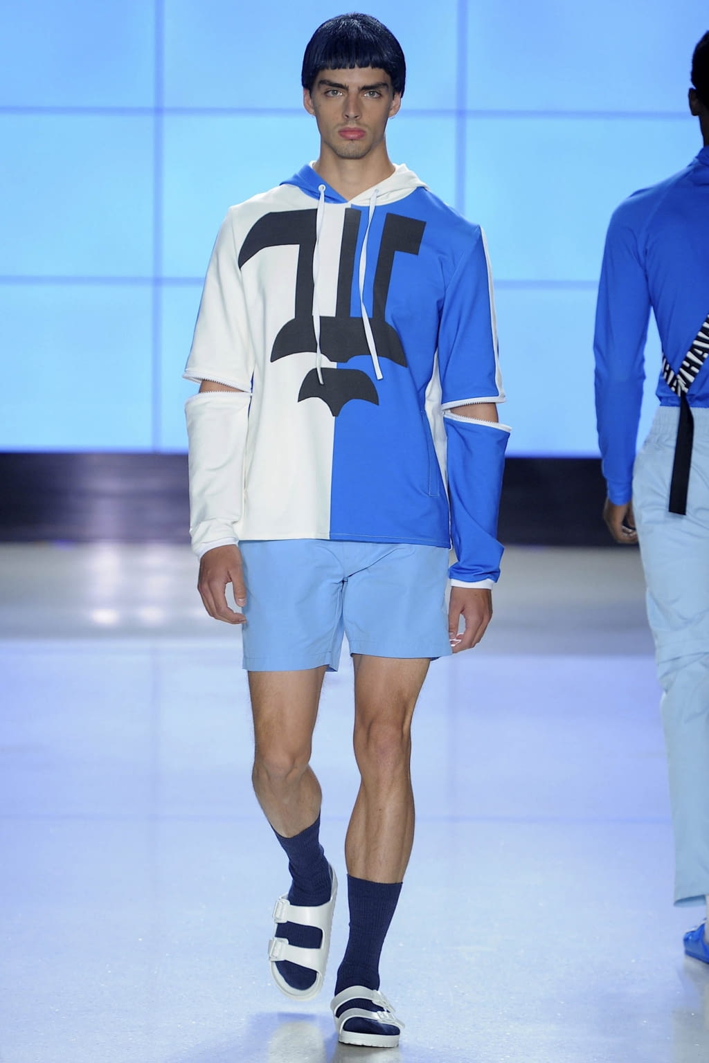 Fashion Week New York Spring/Summer 2019 look 5 from the Wood House collection menswear