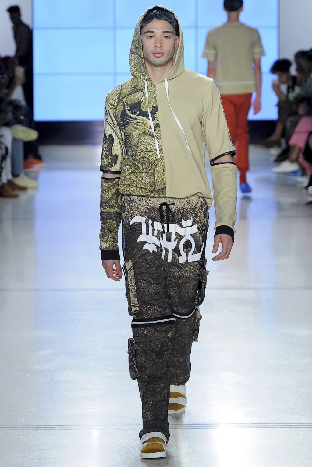 Fashion Week New York Spring/Summer 2019 look 17 from the Wood House collection menswear