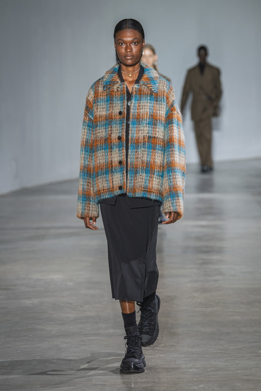 Fashion Week Paris Fall/Winter 2020 look 17 de la collection Wooyoungmi menswear