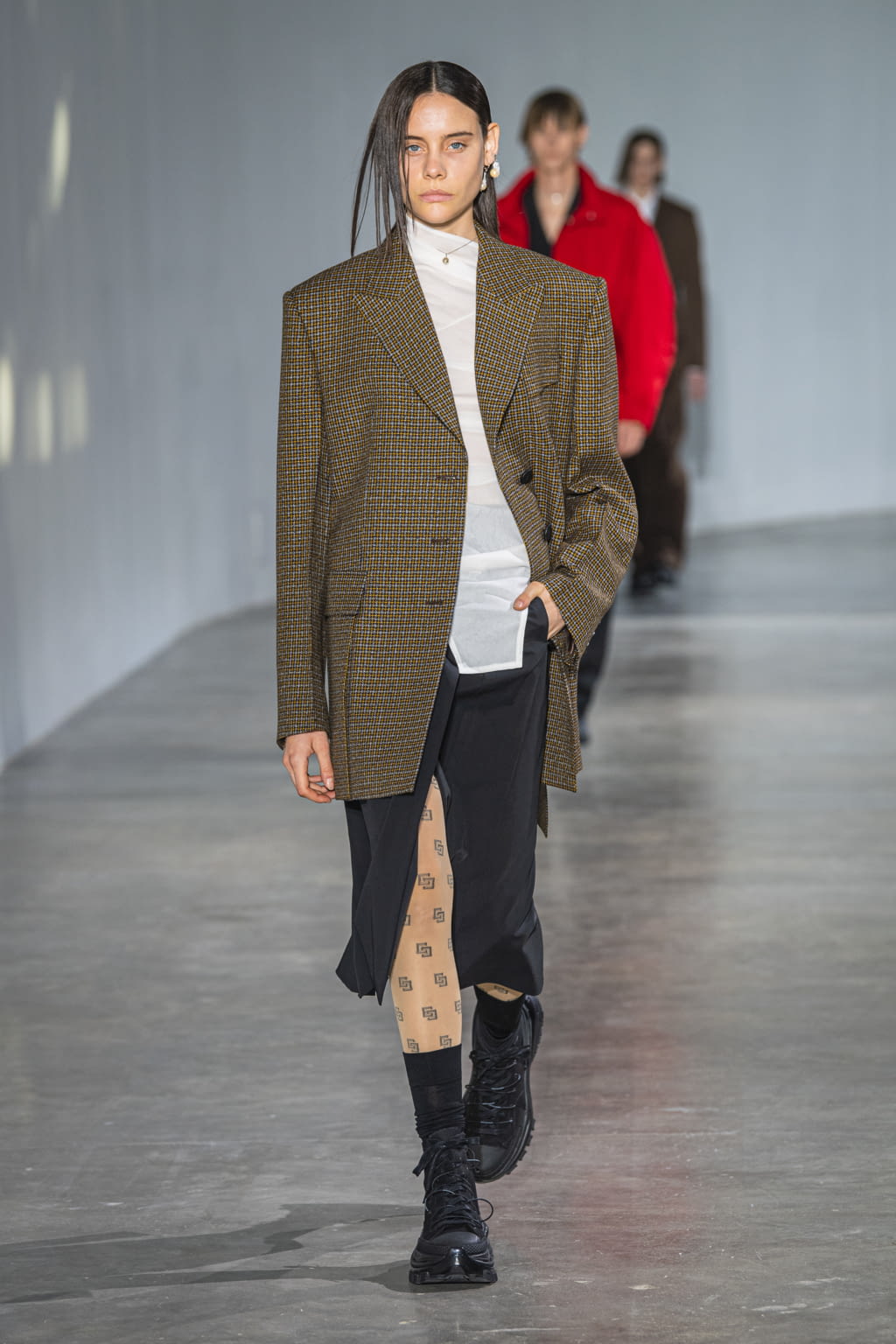 Fashion Week Paris Fall/Winter 2020 look 20 de la collection Wooyoungmi menswear