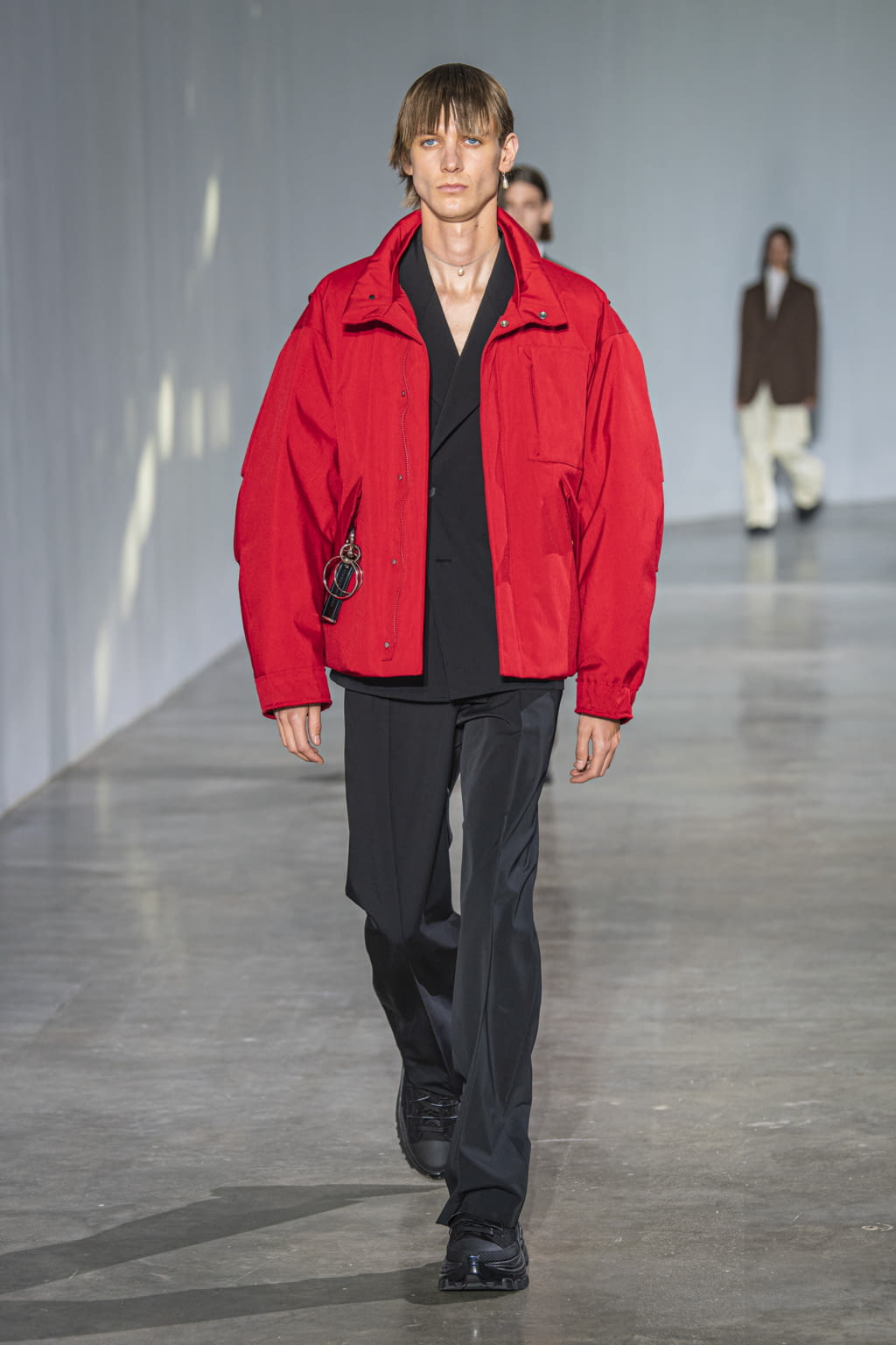 Fashion Week Paris Fall/Winter 2020 look 21 de la collection Wooyoungmi menswear