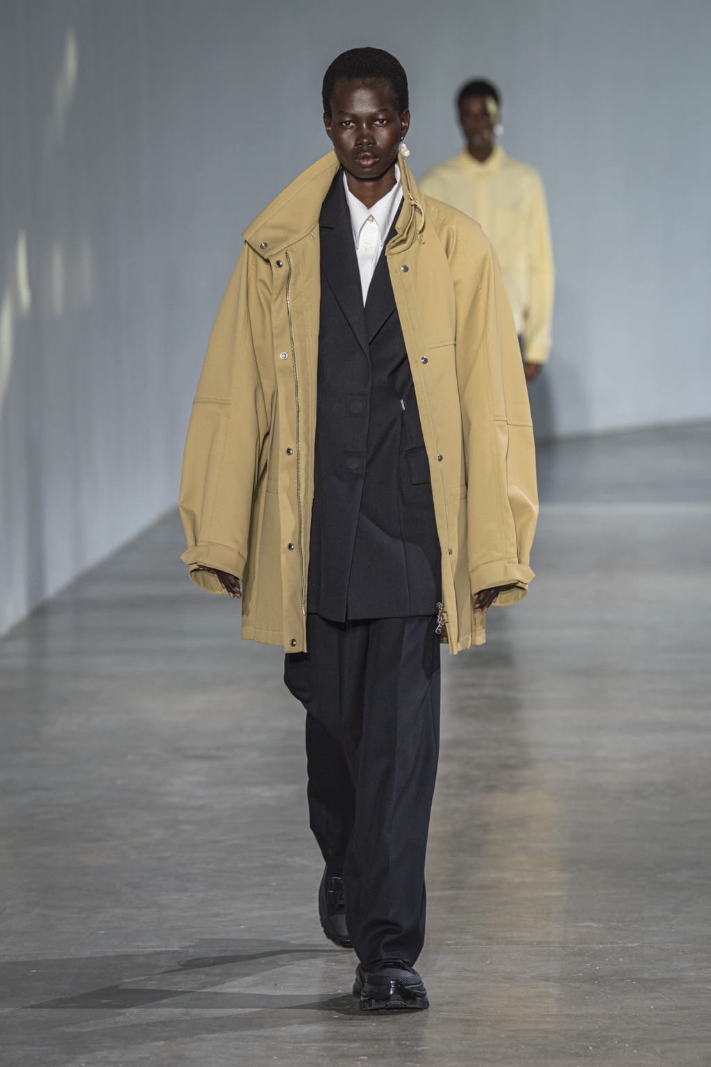 Fashion Week Paris Fall/Winter 2020 look 41 from the Wooyoungmi collection menswear