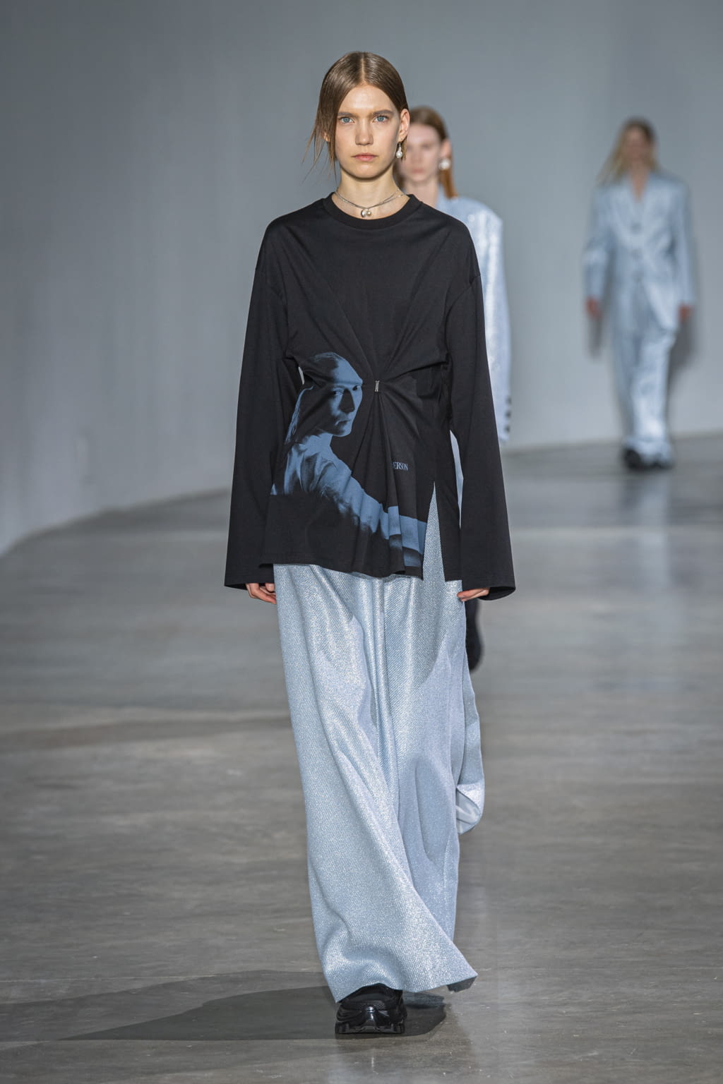 Fashion Week Paris Fall/Winter 2020 look 49 de la collection Wooyoungmi menswear