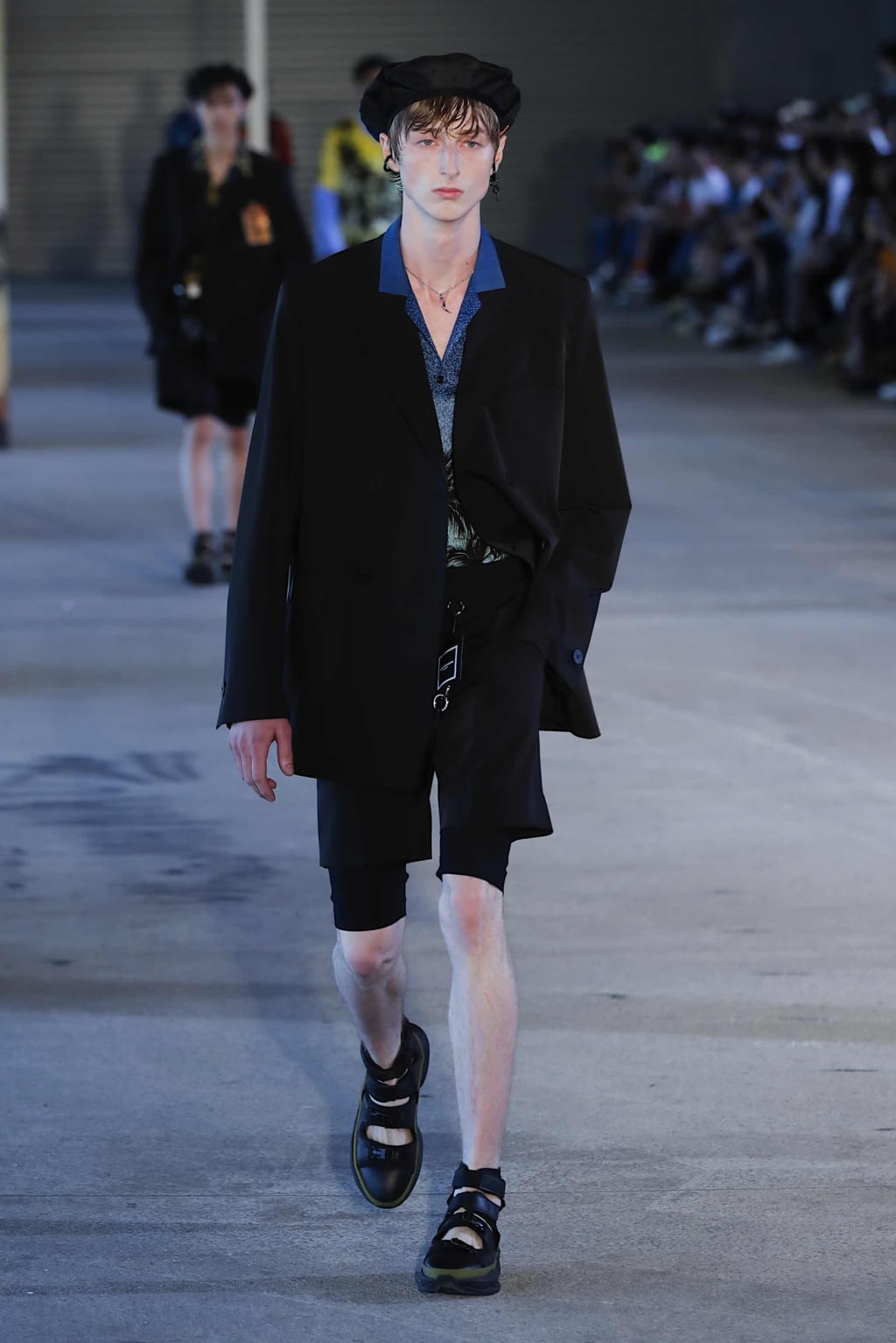 Fashion Week Paris Spring/Summer 2020 look 3 from the Wooyoungmi collection menswear