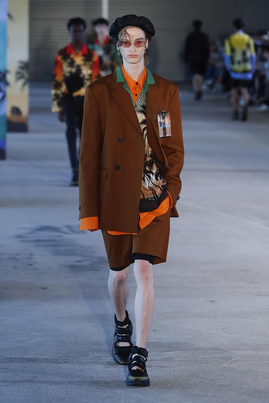 Fashion Week Paris Spring/Summer 2020 look 8 from the Wooyoungmi collection menswear