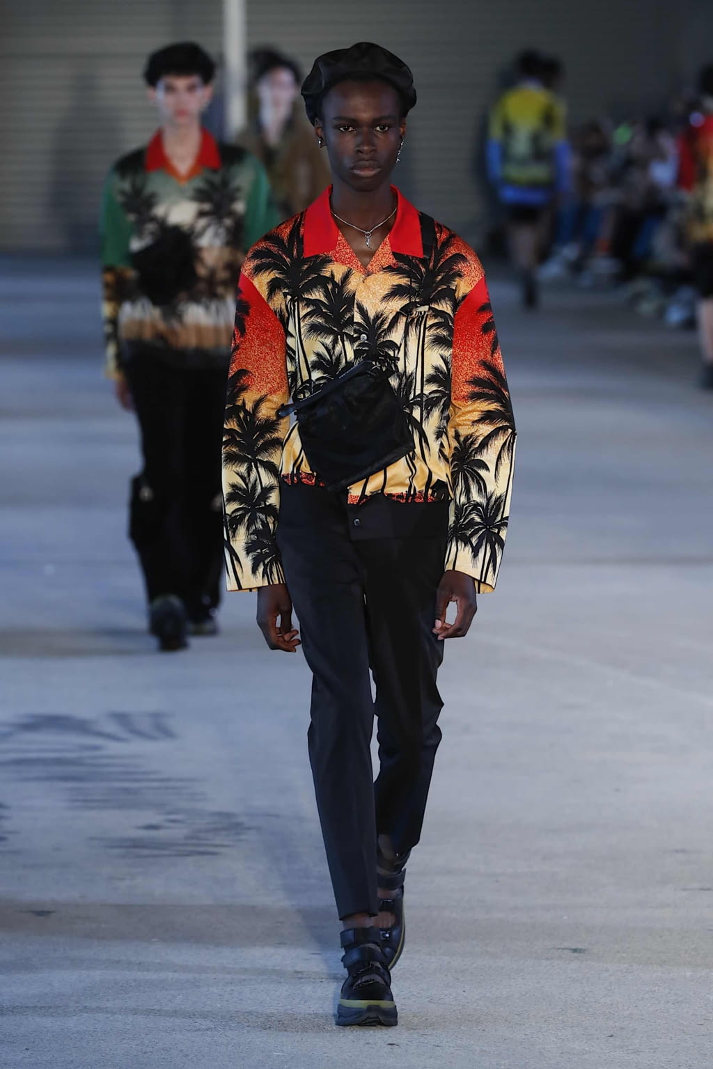 Fashion Week Paris Spring/Summer 2020 look 9 from the Wooyoungmi collection 男装