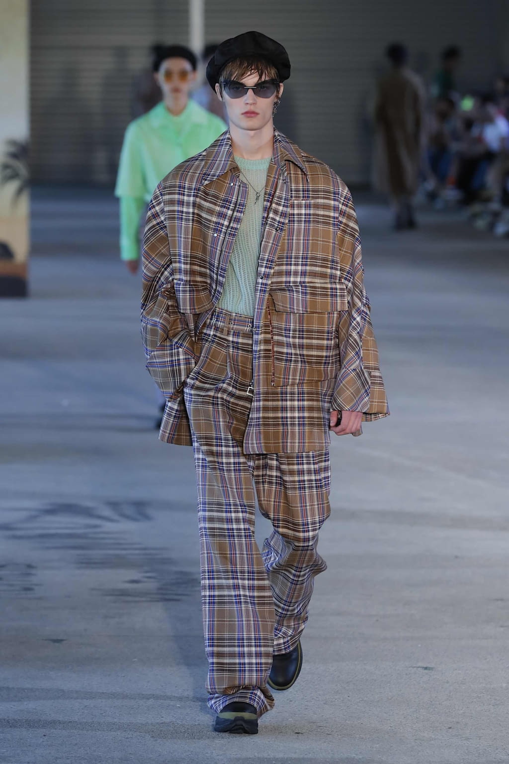 Fashion Week Paris Spring/Summer 2020 look 15 from the Wooyoungmi collection menswear
