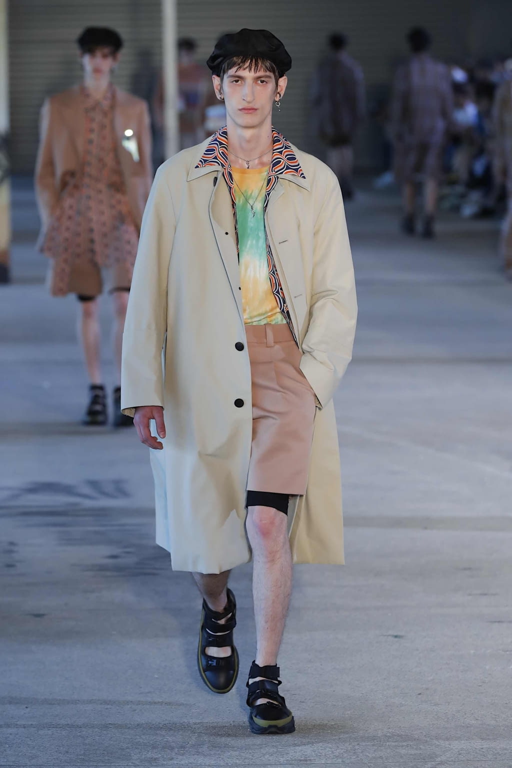 Fashion Week Paris Spring/Summer 2020 look 18 from the Wooyoungmi collection menswear