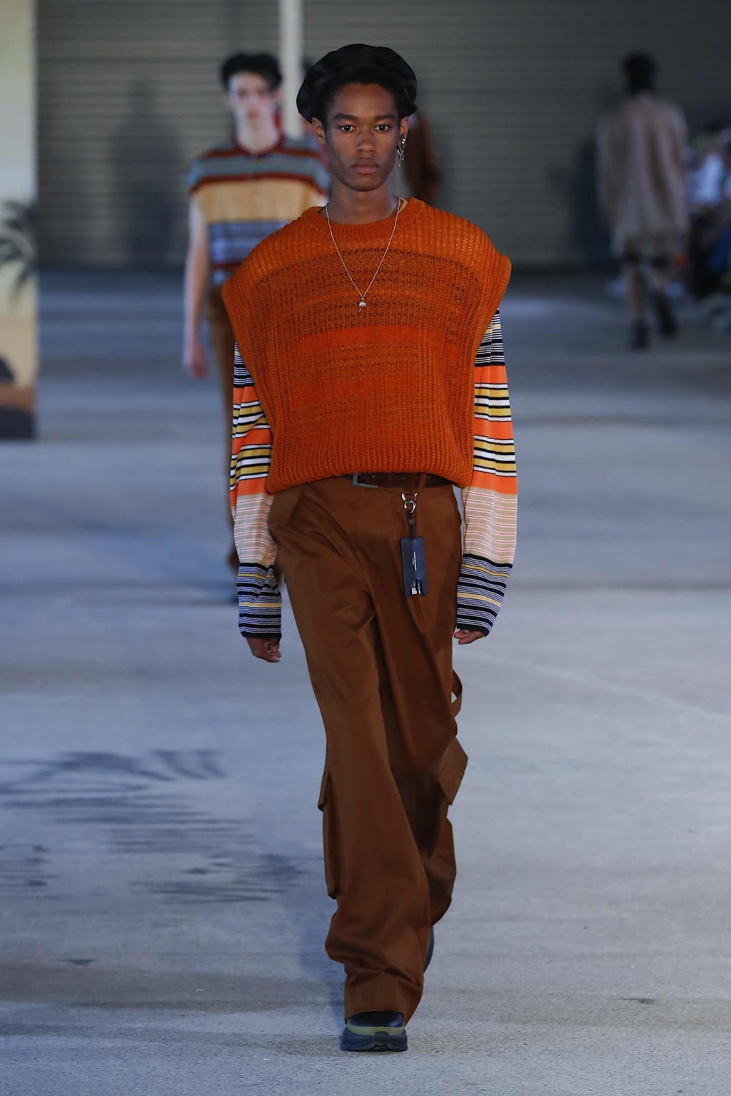 Fashion Week Paris Spring/Summer 2020 look 24 from the Wooyoungmi collection menswear
