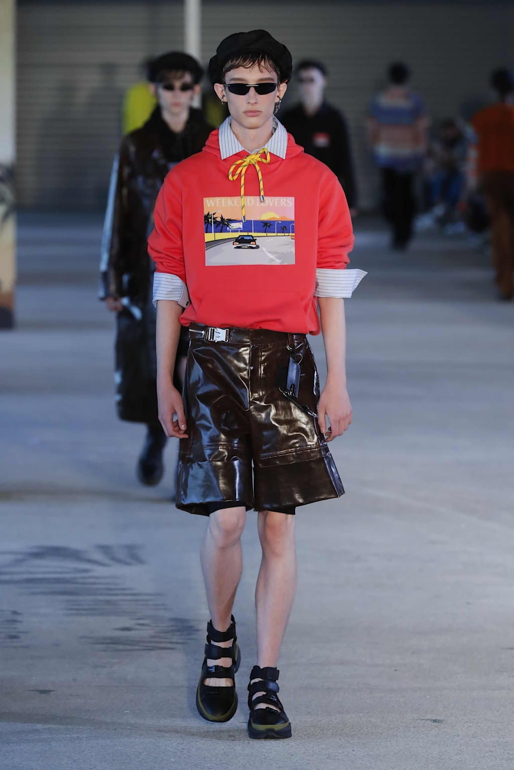 Fashion Week Paris Spring/Summer 2020 look 27 from the Wooyoungmi collection 男装