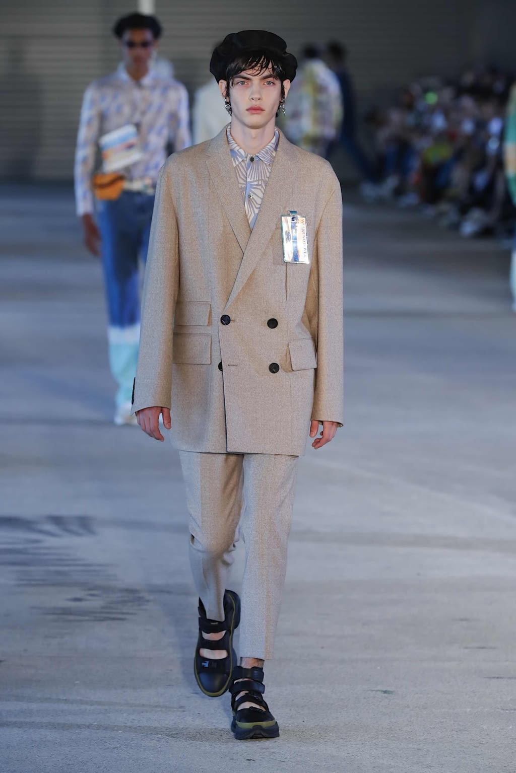 Fashion Week Paris Spring/Summer 2020 look 37 from the Wooyoungmi collection menswear