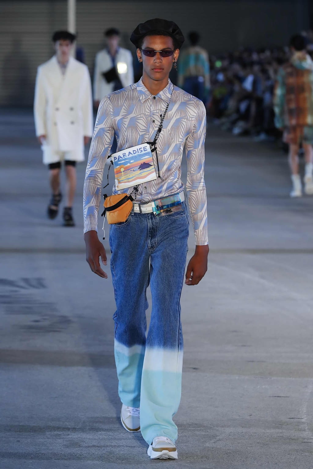 Fashion Week Paris Spring/Summer 2020 look 39 from the Wooyoungmi collection 男装