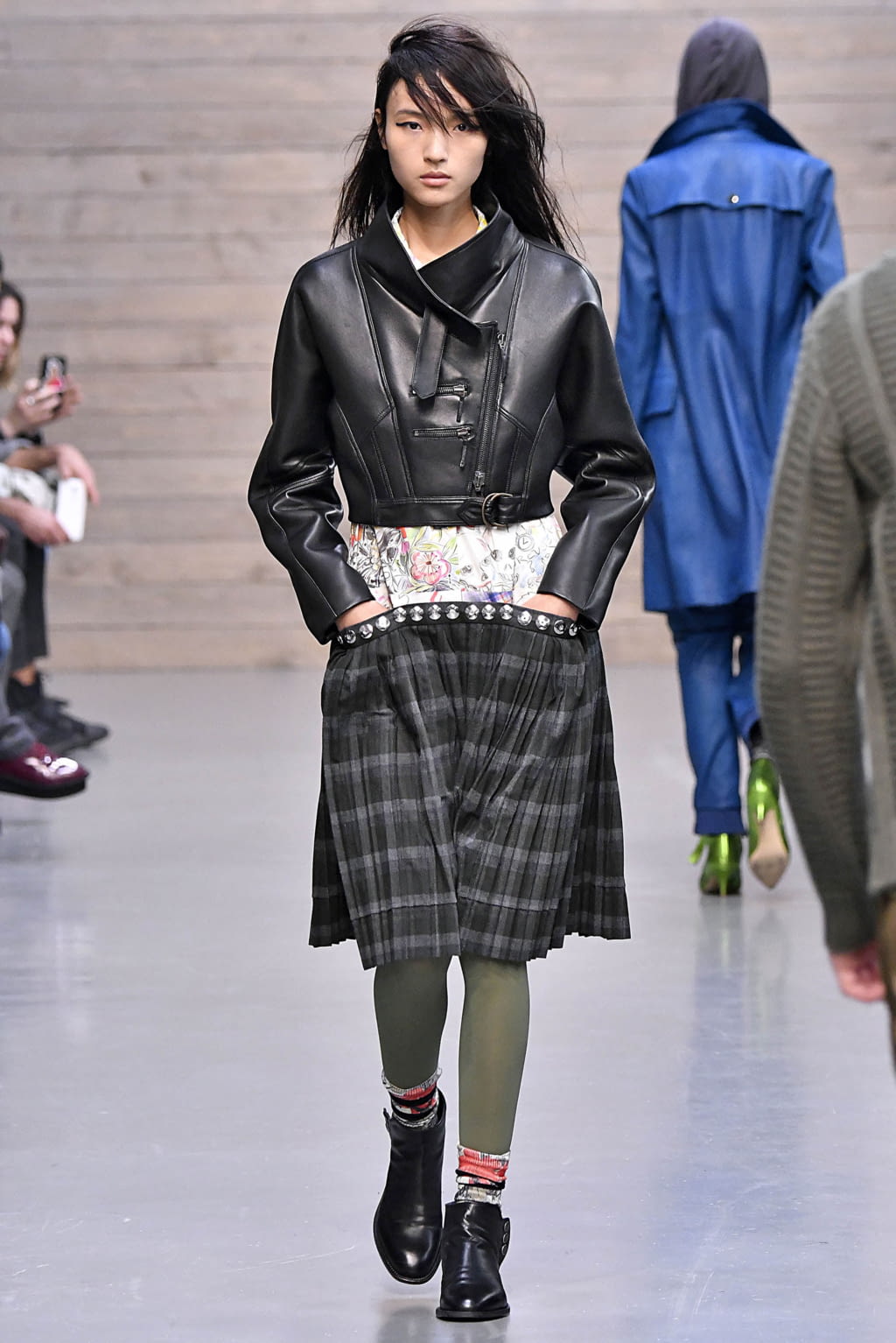 Fashion Week Milan Fall/Winter 2017 look 7 from the Wunderkind collection womenswear