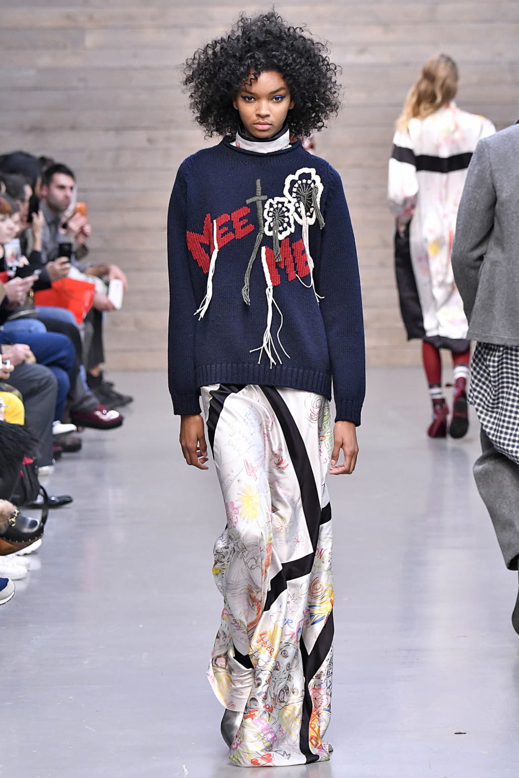 Fashion Week Milan Fall/Winter 2017 look 14 from the Wunderkind collection 女装