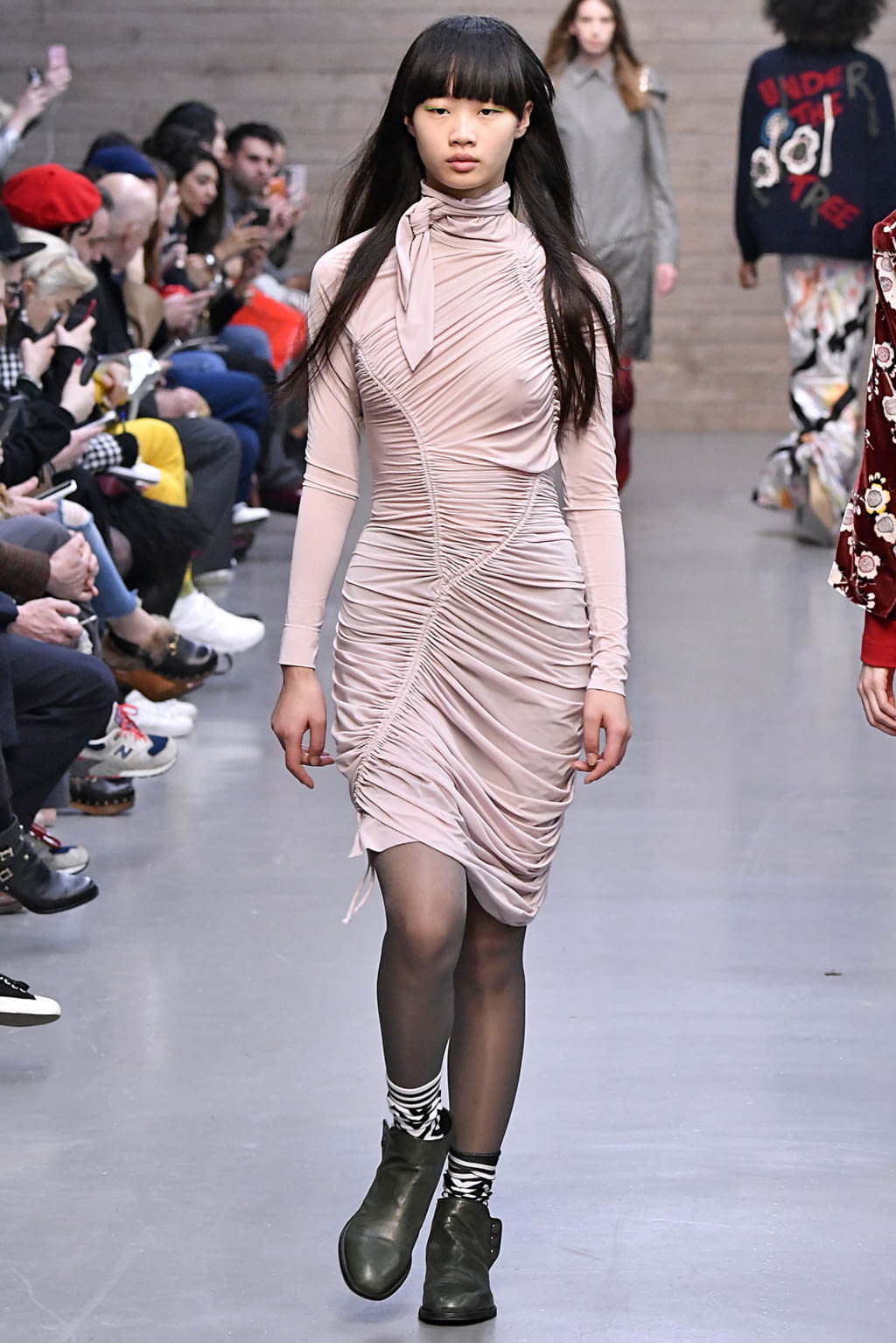 Fashion Week Milan Fall/Winter 2017 look 16 from the Wunderkind collection womenswear