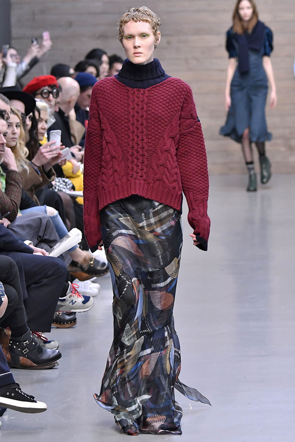 Fashion Week Milan Fall/Winter 2017 look 21 from the Wunderkind collection womenswear