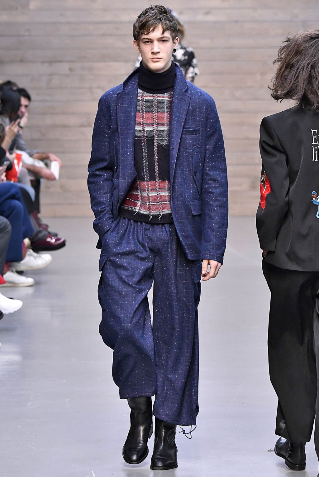 Fashion Week Milan Fall/Winter 2017 look 50 from the Wunderkind collection womenswear