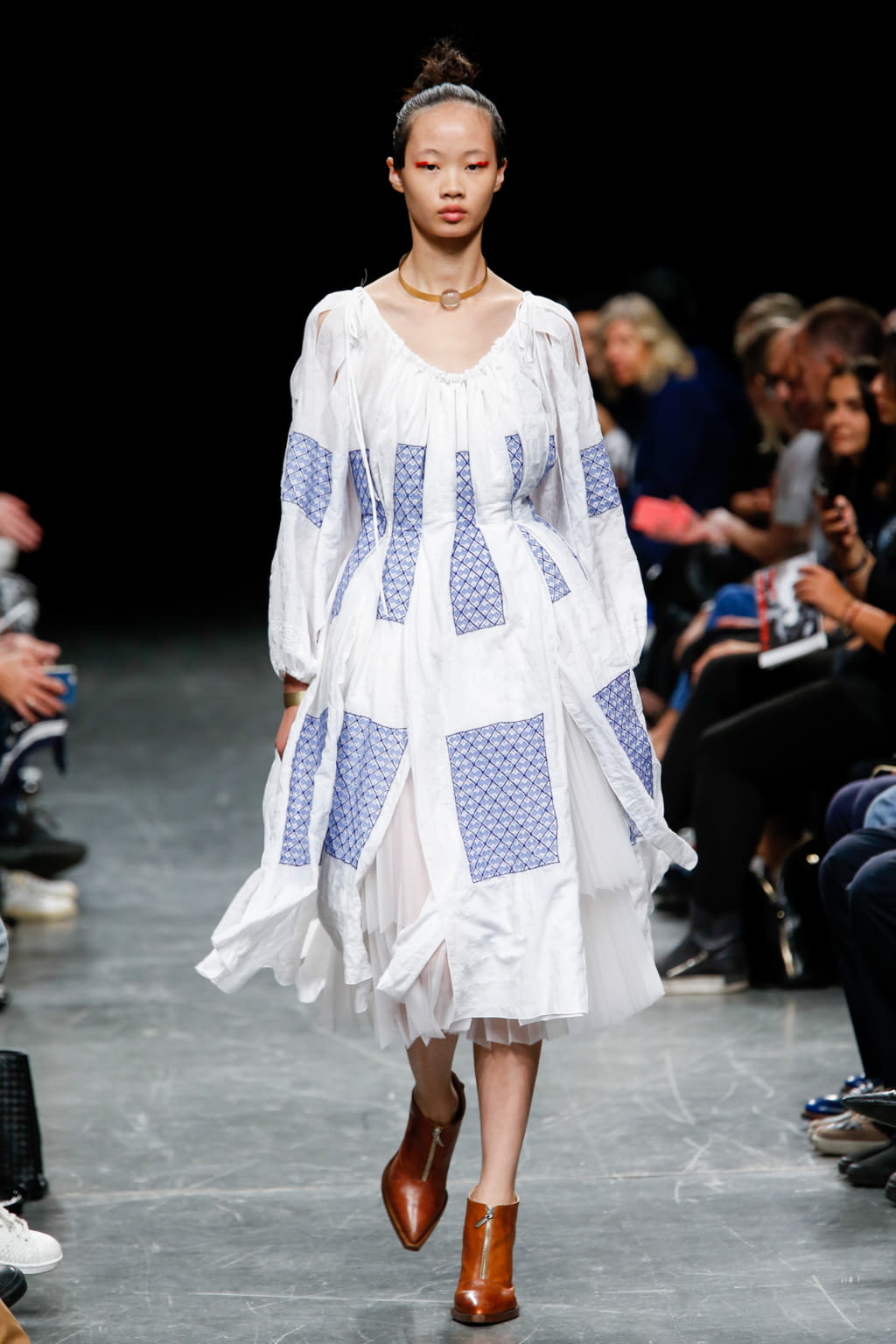 Fashion Week Milan Spring/Summer 2017 look 5 from the Wunderkind collection womenswear