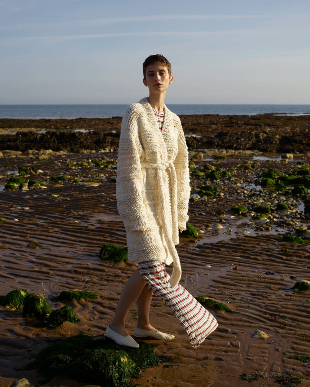 Fashion Week London Resort 2018 look 14 from the Pringle of Scotland collection 女装
