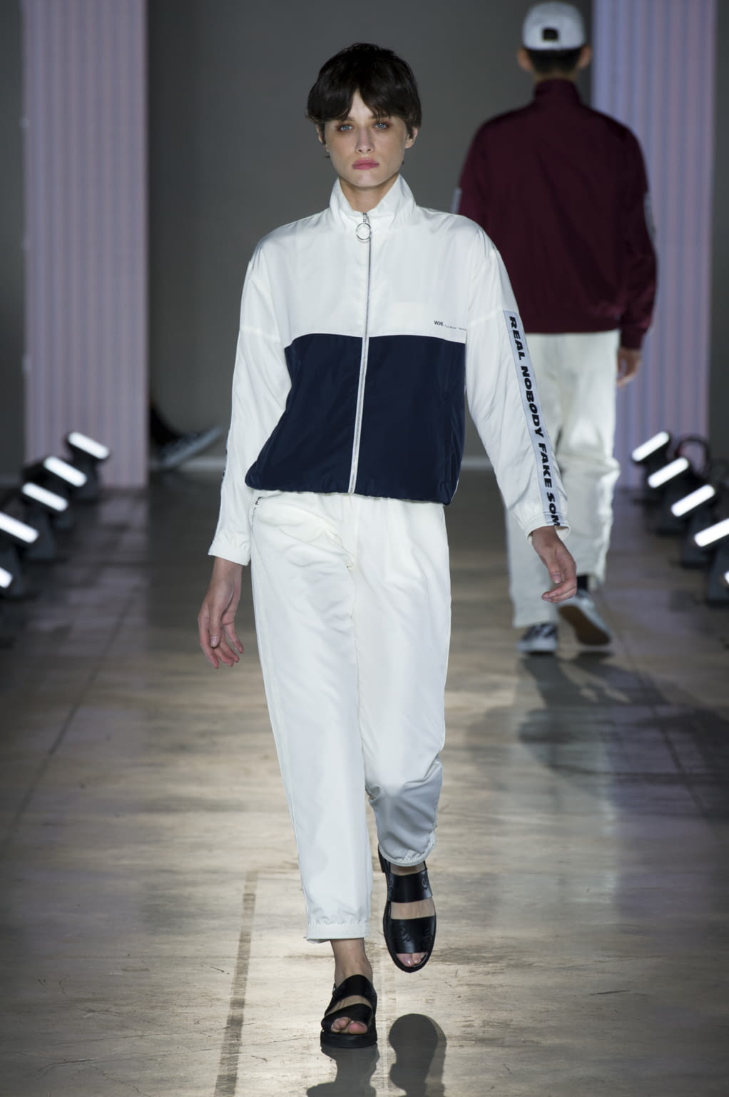 Fashion Week Milan Spring/Summer 2018 look 10 from the Wood Wood collection menswear