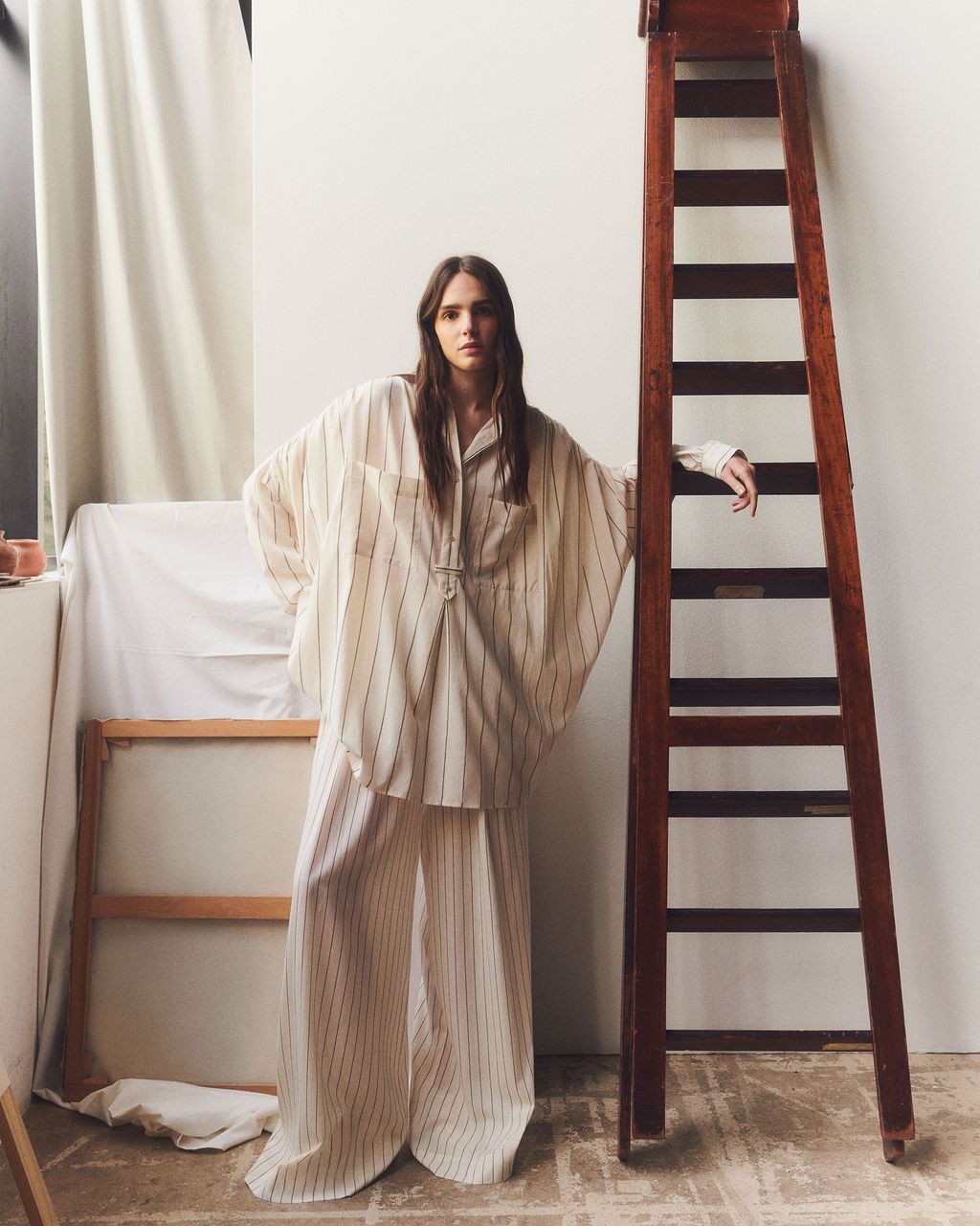 Fashion Week Paris Fall/Winter 2024 look 6 from the Sessùn collection womenswear