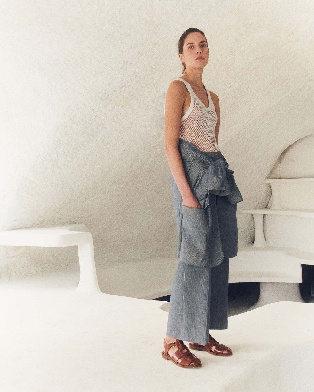 Fashion Week Paris Spring/Summer 2025 look 23 from the Sessùn collection womenswear