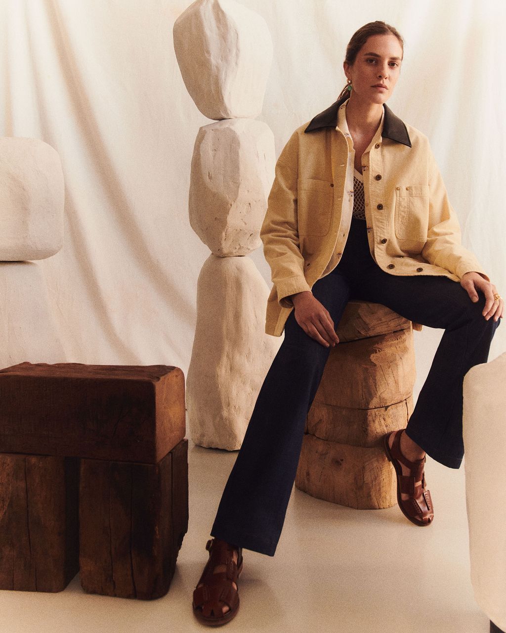 Fashion Week Paris Spring/Summer 2025 look 35 from the Sessùn collection womenswear
