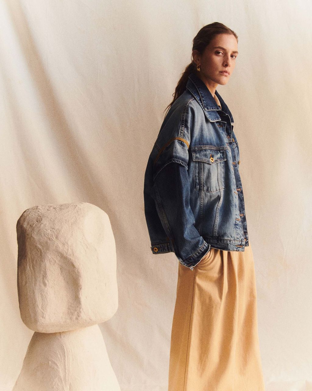 Fashion Week Paris Spring/Summer 2025 look 38 from the Sessùn collection womenswear