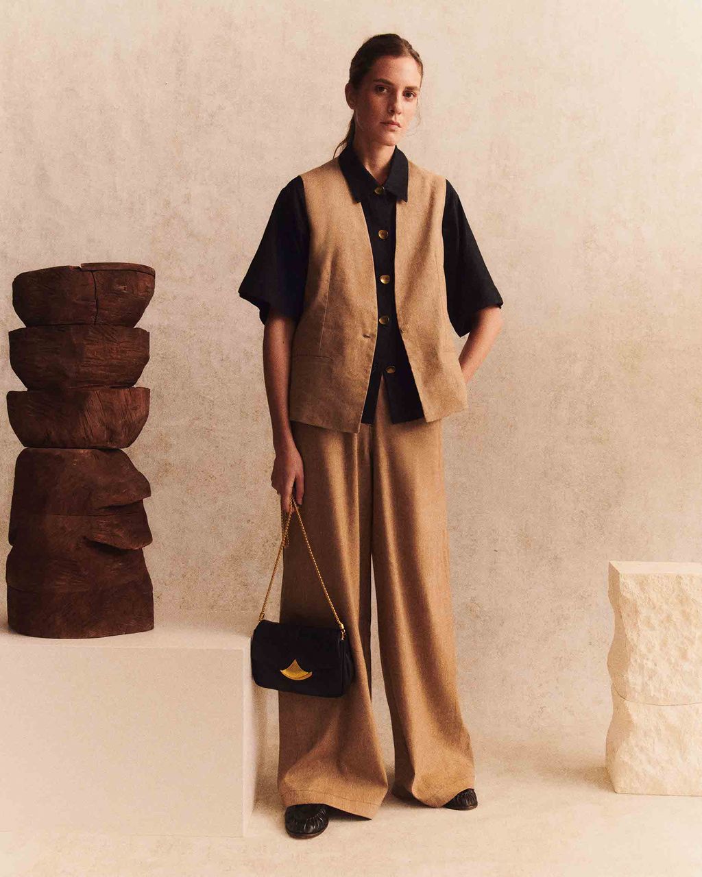 Fashion Week Paris Spring/Summer 2025 look 54 from the Sessùn collection womenswear