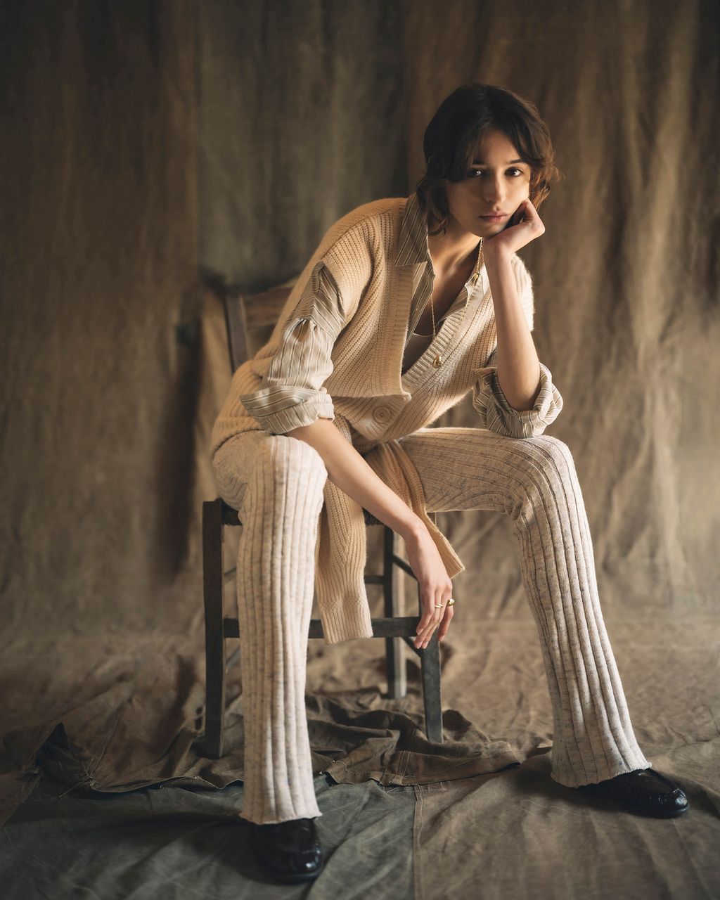 Fashion Week Paris Fall/Winter 2024 look 37 from the Sessùn collection 女装