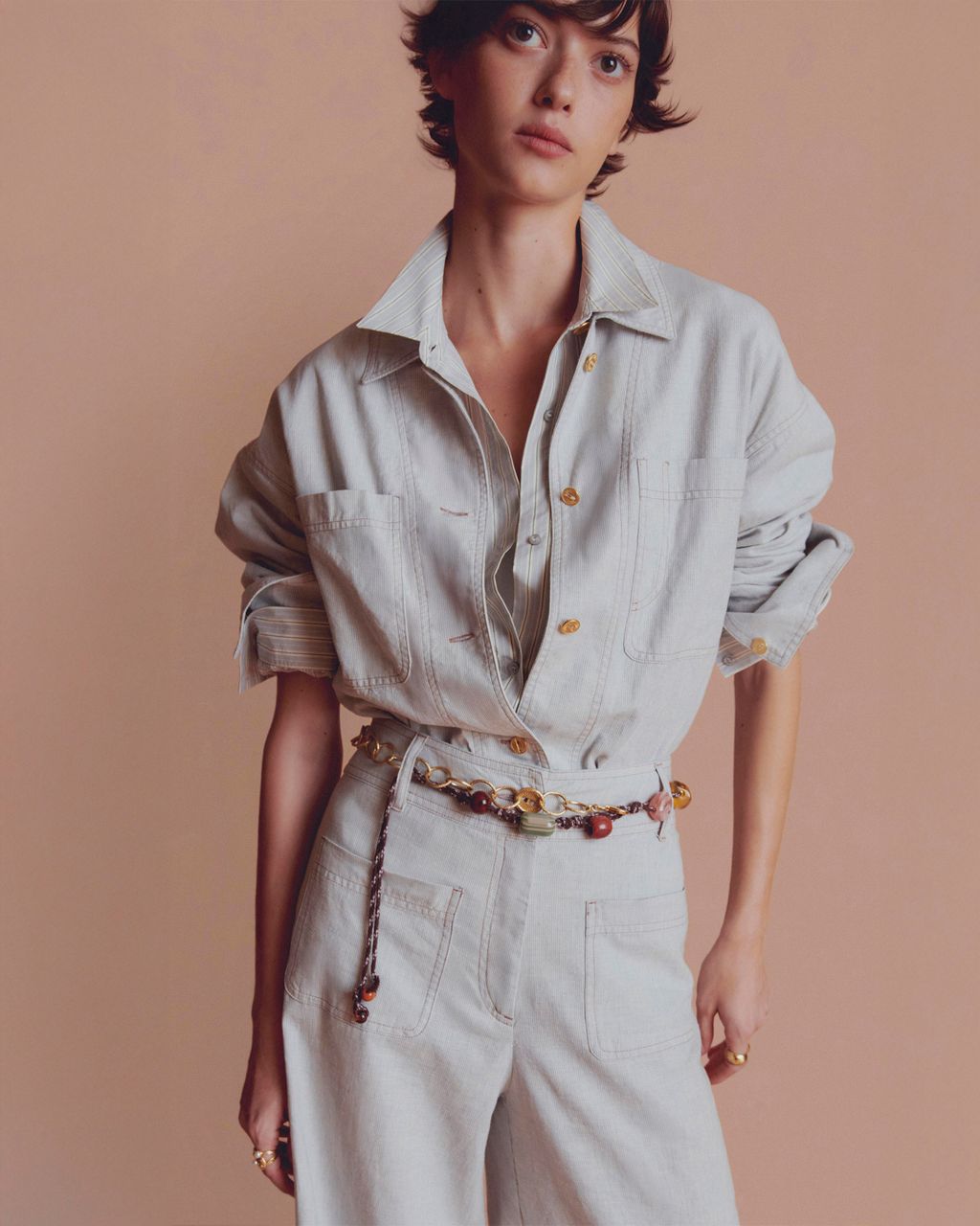 Fashion Week Paris Spring/Summer 2025 look 63 from the Sessùn collection womenswear