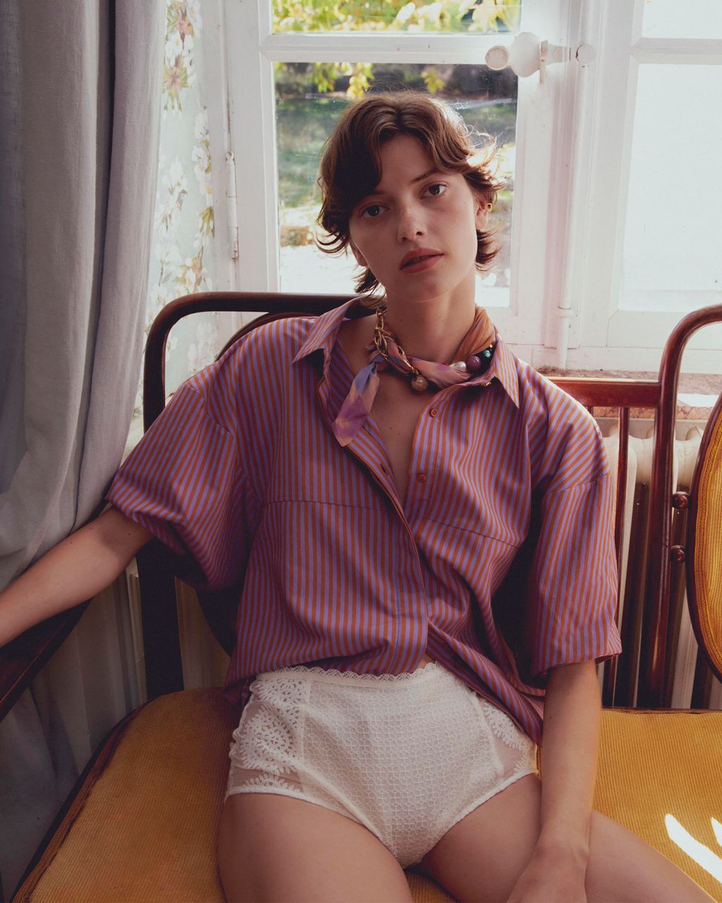 Fashion Week Paris Spring/Summer 2025 look 95 from the Sessùn collection womenswear