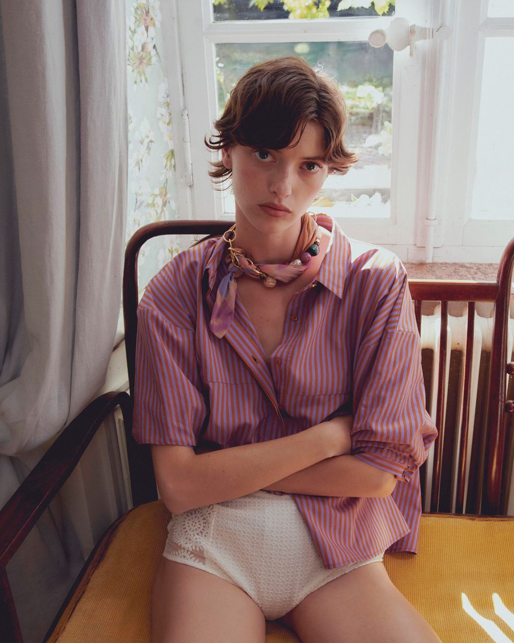 Fashion Week Paris Spring/Summer 2025 look 96 from the Sessùn collection womenswear
