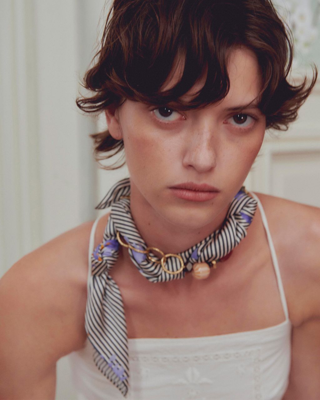 Fashion Week Paris Spring/Summer 2025 look 100 from the Sessùn collection womenswear