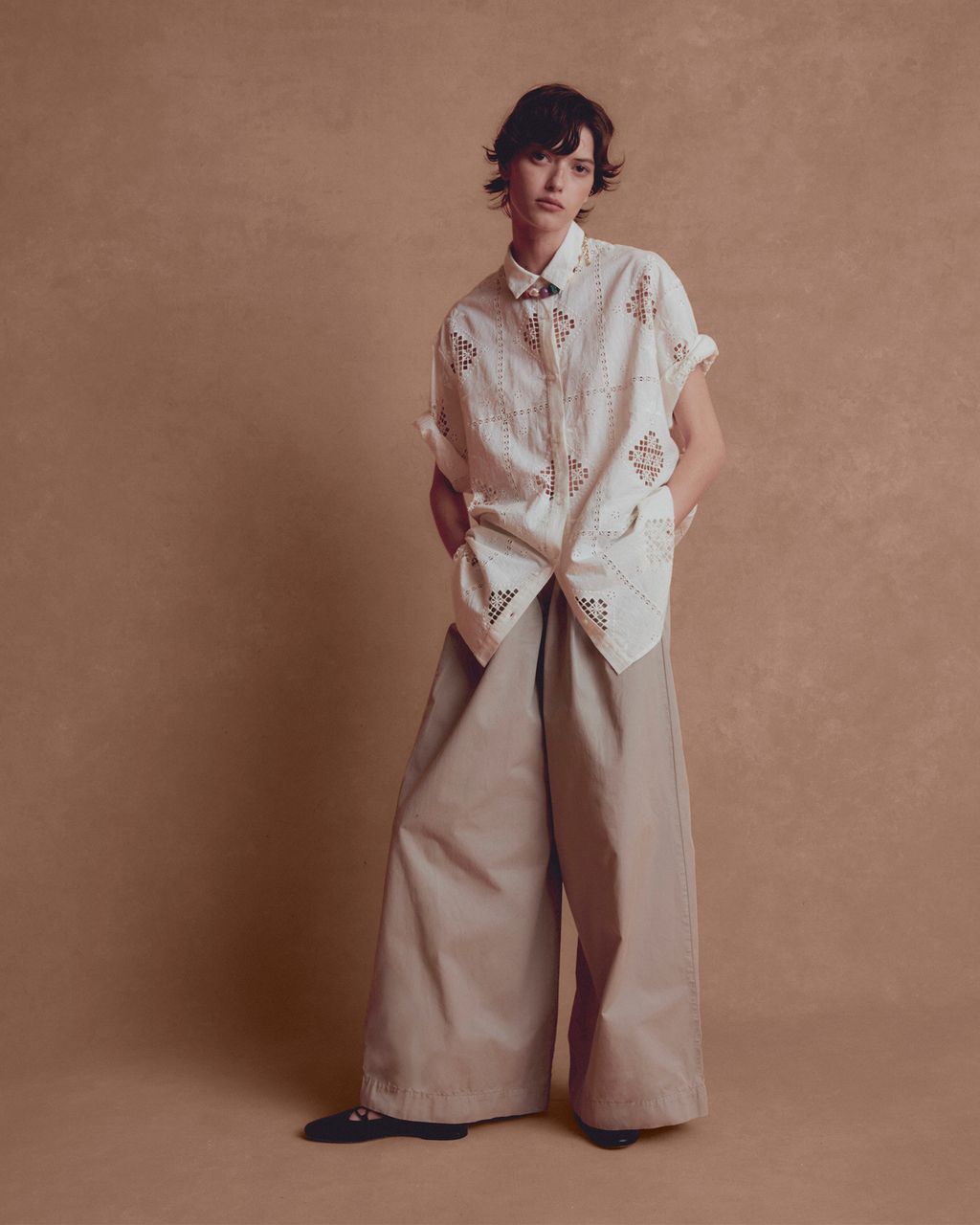 Fashion Week Paris Spring/Summer 2025 look 106 from the Sessùn collection womenswear