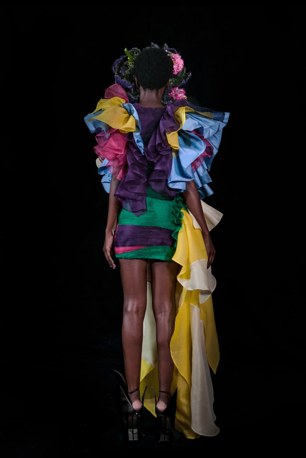 Fashion Week Paris Fall/Winter 2020 look 11 de la collection Xuan couture