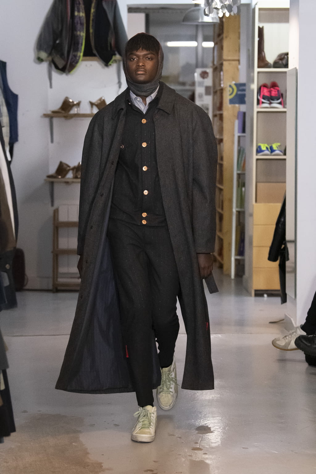 Fashion Week Paris Fall/Winter 2020 look 14 from the Xuly Bët collection 女装