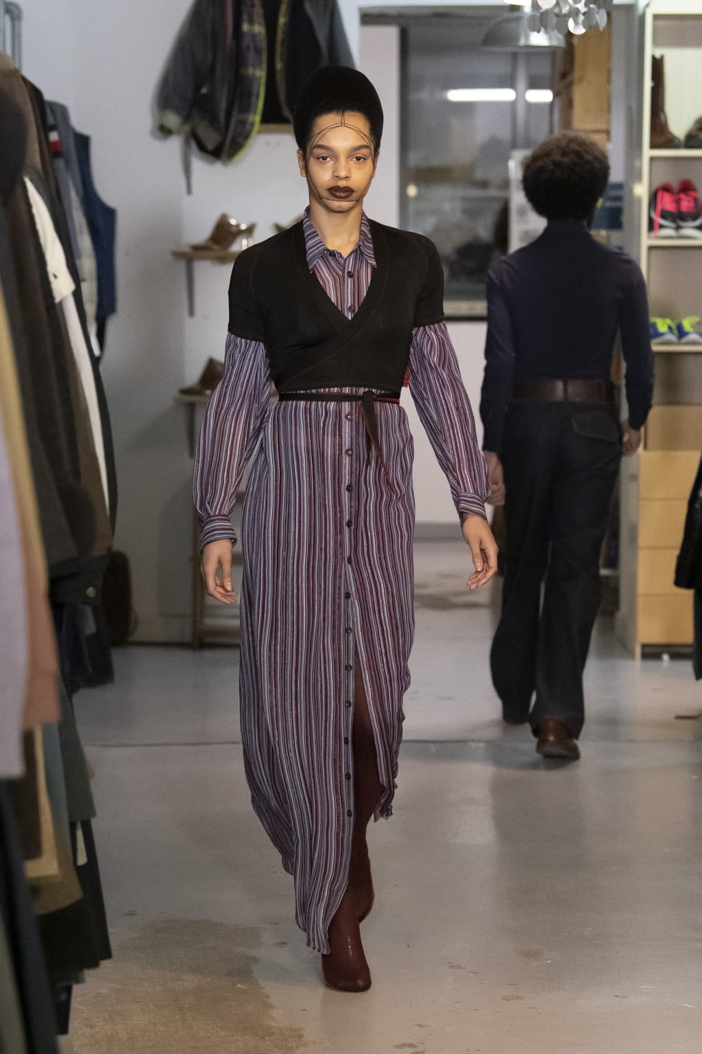Fashion Week Paris Fall/Winter 2020 look 9 from the Xuly Bët collection 女装
